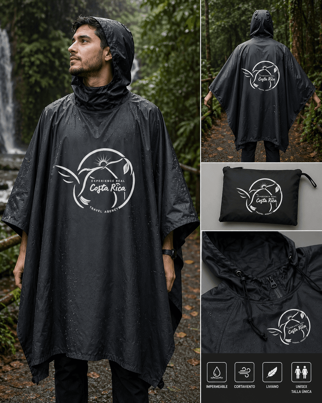 ERCR Essential Rain Poncho